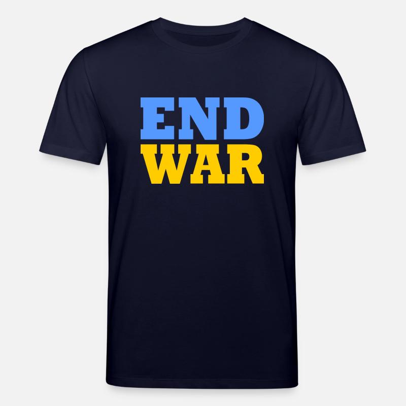 End war - Stanley/Stella Unisex Bio-T-Shirt CREATOR  - Navy