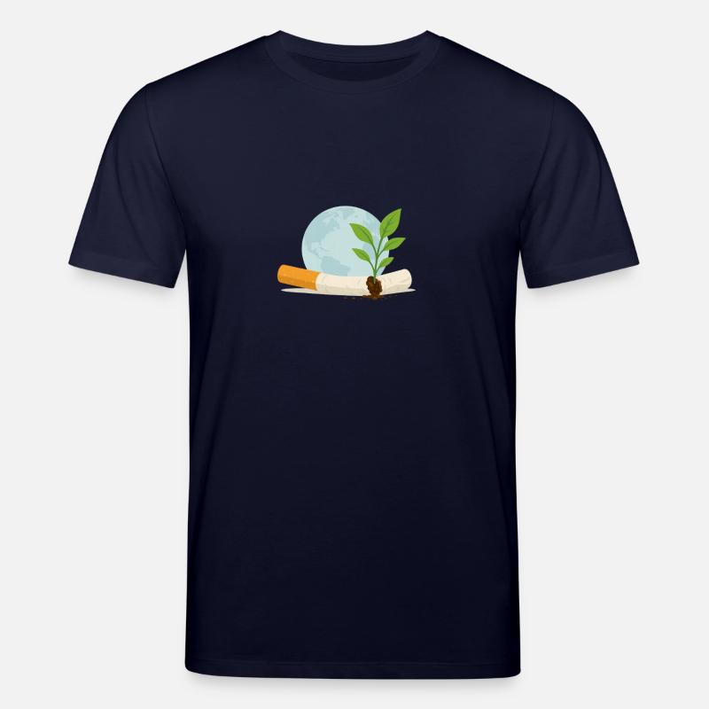 Pour un monde sans tabac - T-shirt bio CREATOR Stanley/Stella Unisexe - marine