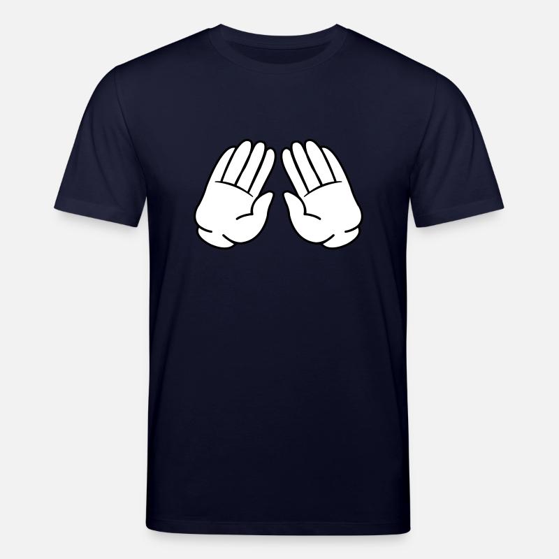 comic hände 02 - Stanley/Stella Unisex Bio-T-Shirt CREATOR  - Navy