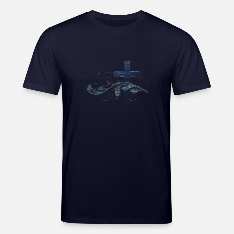 Christ en moi - T-shirt bio CREATOR Stanley/Stella Unisexe - marine