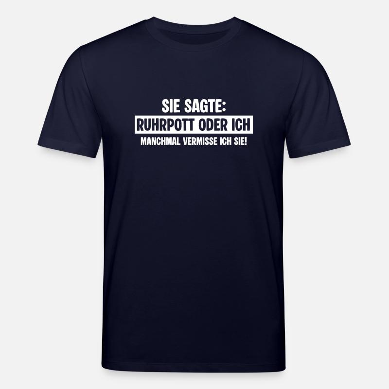 Ruhrpott Exfreundin - Stanley/Stella Unisex Bio-T-Shirt CREATOR - Navy