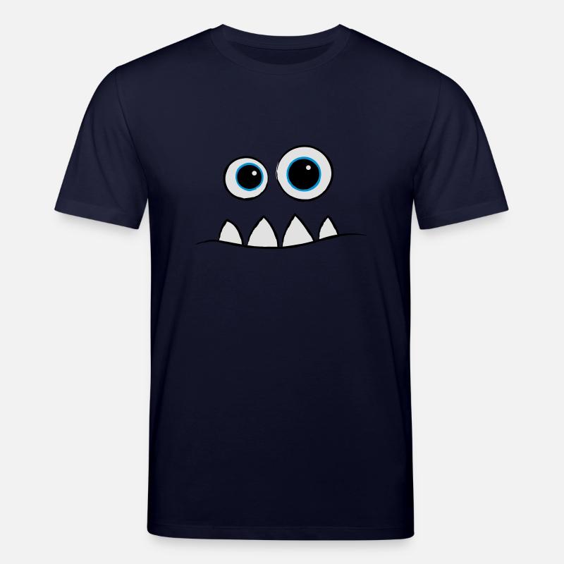 Monster Face - Stanley/Stella Unisex Bio-T-Shirt CREATOR  - Navy