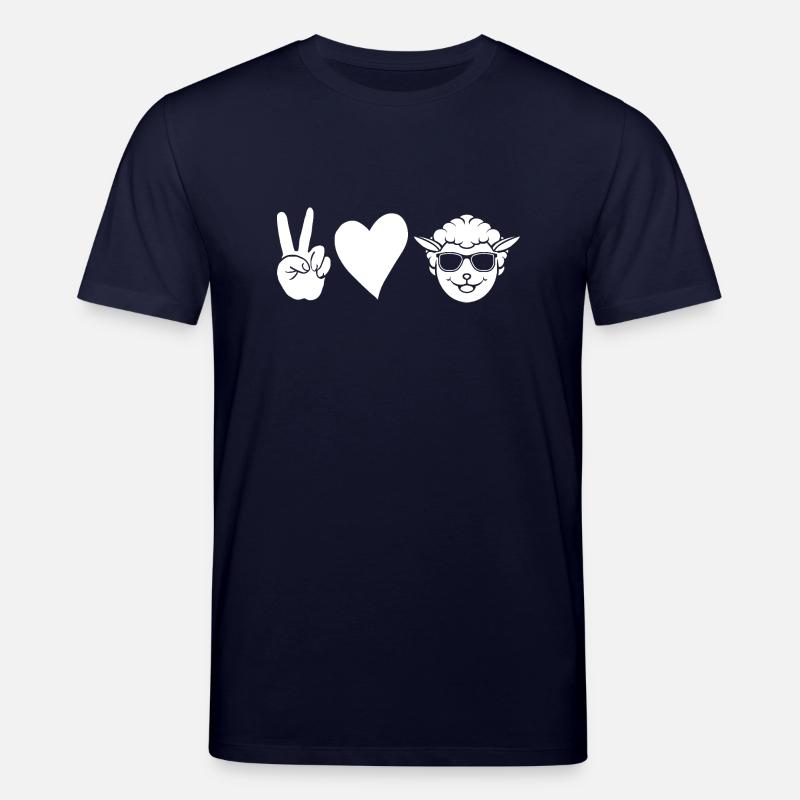 Schäfer Schaf - Stanley/Stella Unisex Bio-T-Shirt CREATOR  - Navy
