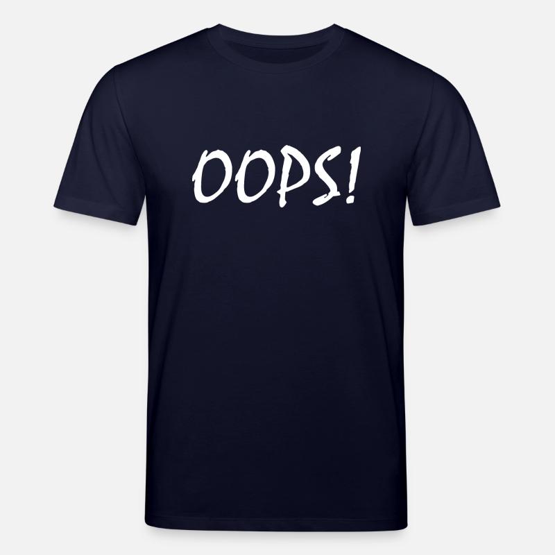 Oops - T-shirt bio CREATOR Stanley/Stella Unisexe - marine