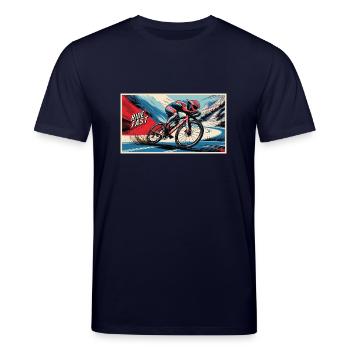 Fahrrad - Stanley/Stella Unisex Bio-T-Shirt CREATOR  - Navy - Vorne