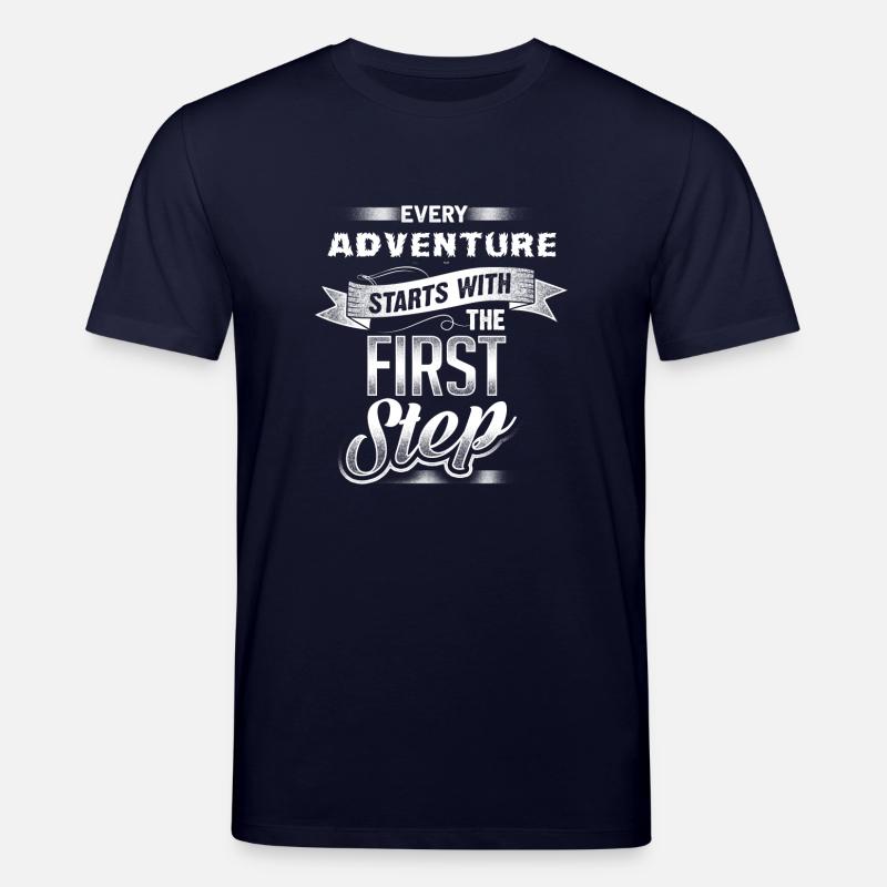 Adventure first step - Stanley/Stella Unisex Bio-T-Shirt CREATOR  - Navy