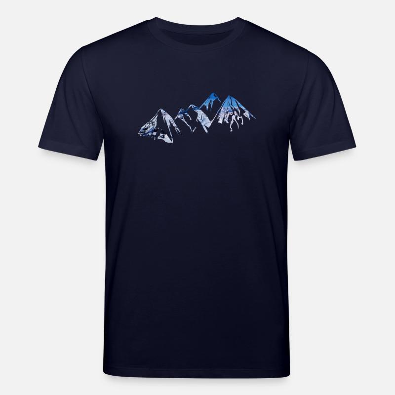 snowscape - T-shirt bio CREATOR Stanley/Stella Unisexe - marine