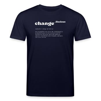 change_liscious: Pivot to Potential - WHITE - Stanley/Stella Unisex Bio-T-Shirt CREATOR  - Navy - Vorne