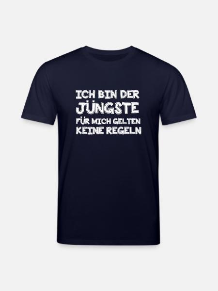 Ich bin der Jüngste - Stanley/Stella Unisex Bio-T-Shirt CREATOR - Navy