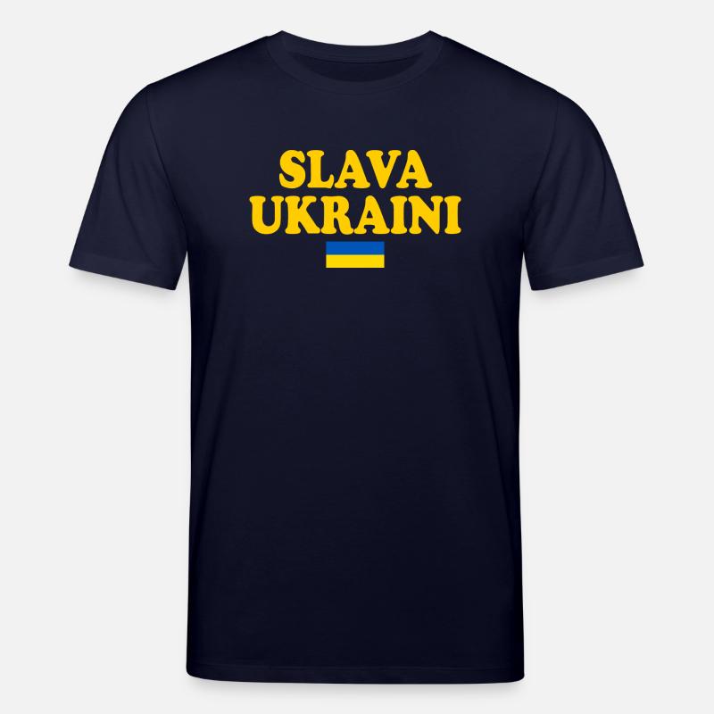 Ukraine - Stanley/Stella Unisex Bio-T-Shirt CREATOR  - Navy