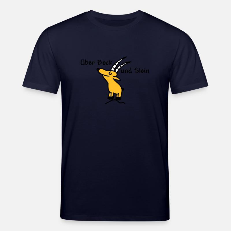 Über Bock und Bein - Stanley/Stella Unisex Bio-T-Shirt CREATOR  - Navy
