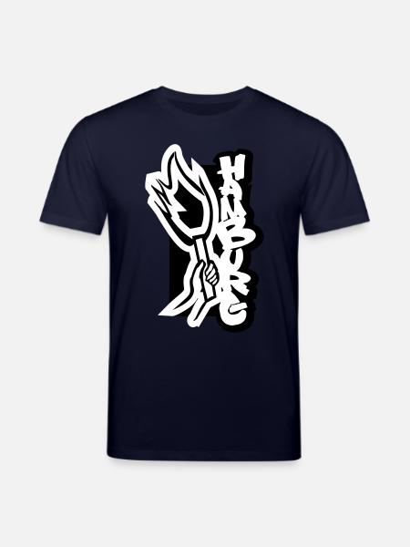 hamburg_pyro - Stanley/Stella Unisex Bio-T-Shirt CREATOR - Navy