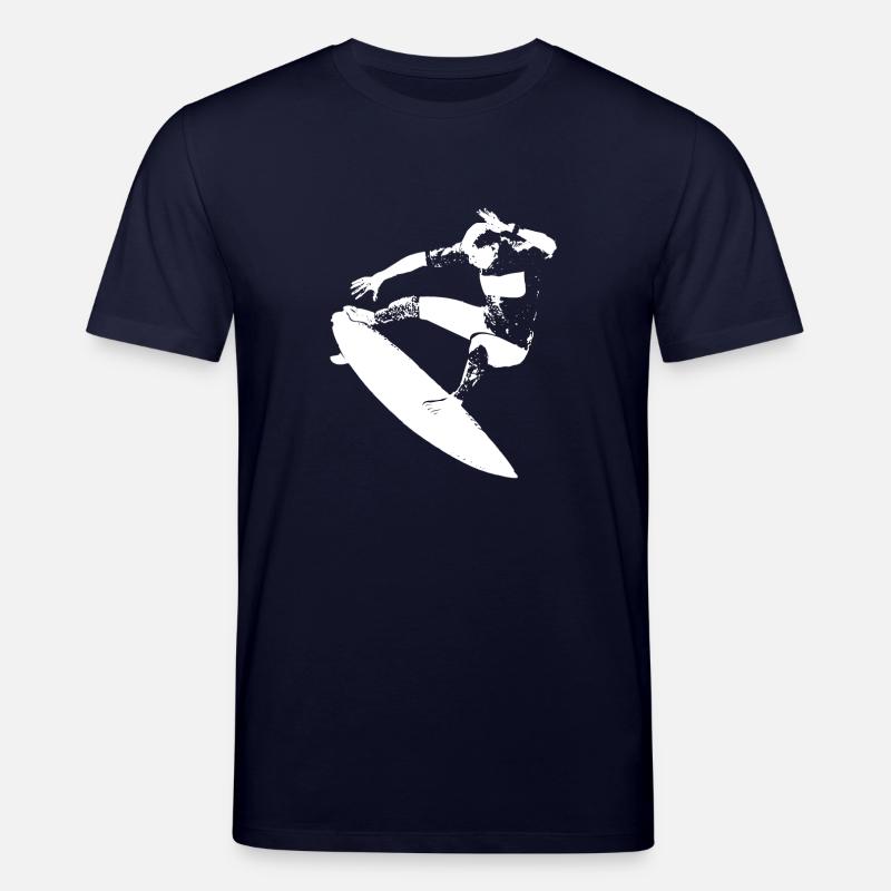 Surf surf surf - T-shirt bio CREATOR Stanley/Stella Unisexe - marine