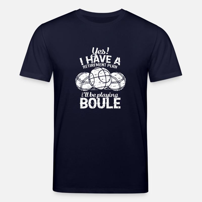 Boule Rente Plan - Stanley/Stella Unisex Bio-T-Shirt CREATOR  - Navy
