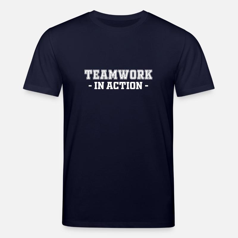 Teamworkinaction - T-shirt bio CREATOR Stanley/Stella Unisexe - marine