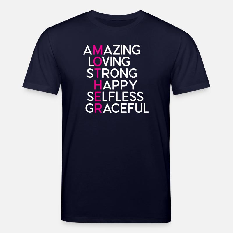 Beste Mutter aller Zeiten - Stanley/Stella Unisex Bio-T-Shirt CREATOR  - Navy