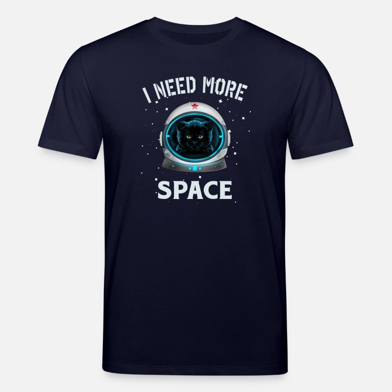 J’ai besoin de plus d’espace - T-shirt bio CREATOR Stanley/Stella Unisexe - marine