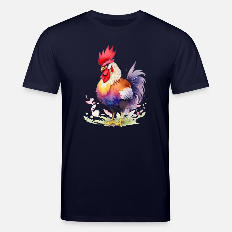 Stolzer Hahn - Stanley/Stella Unisex Bio-T-Shirt CREATOR  - Navy