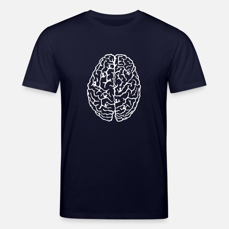 Cerveau de chat - T-shirt bio CREATOR Stanley/Stella Unisexe - marine