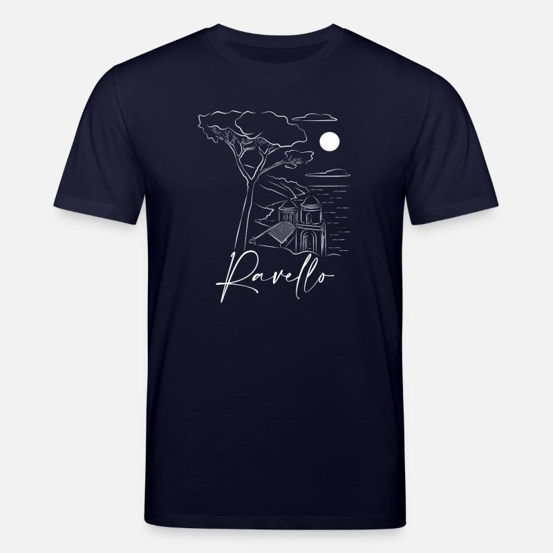 Kirche der Annunziata in Ravello - Stanley/Stella Unisex Bio-T-Shirt CREATOR - Navy