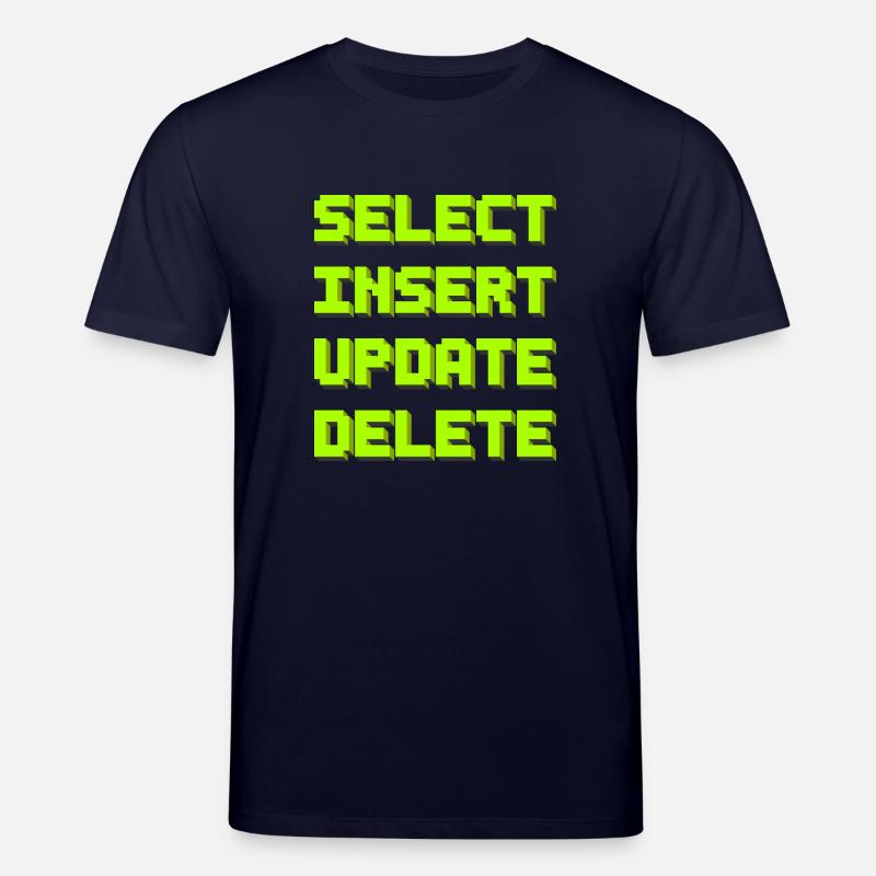 SQL pixelart - Stanley/Stella Unisex Bio-T-Shirt CREATOR  - Navy