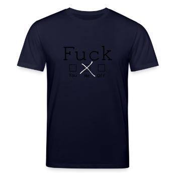 Fuck me! 2c - Stanley/Stella CREATOR Unisex Organic T-Shirt - navy - Front