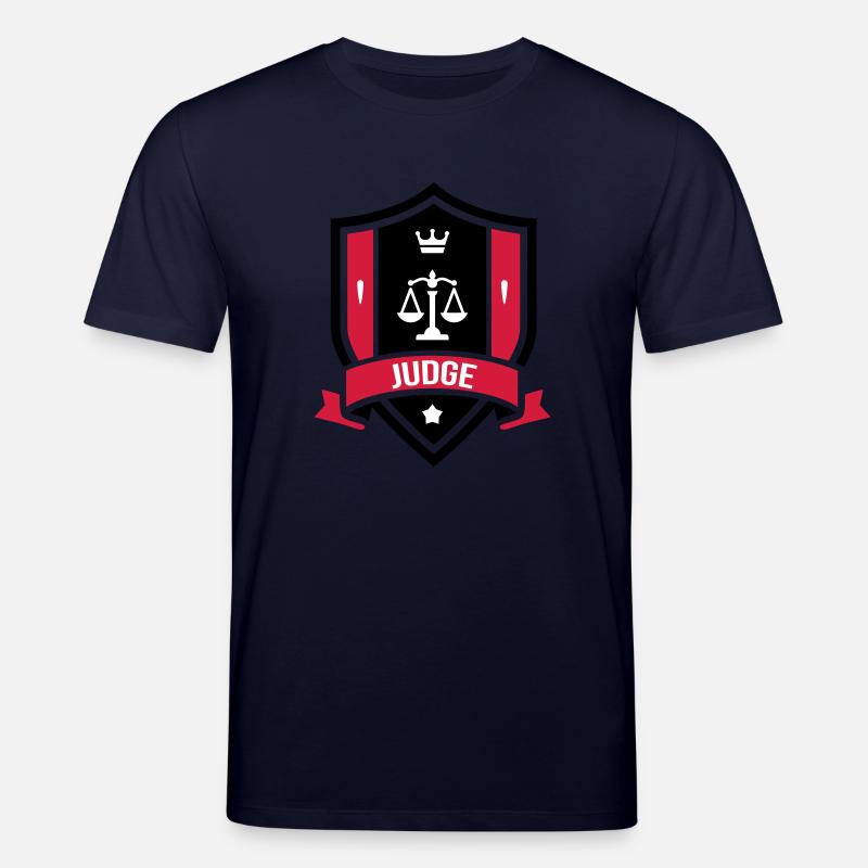 Richter / Gerechtigkeit / Richterin / Gericht - Stanley/Stella Unisex Bio-T-Shirt CREATOR  - Navy