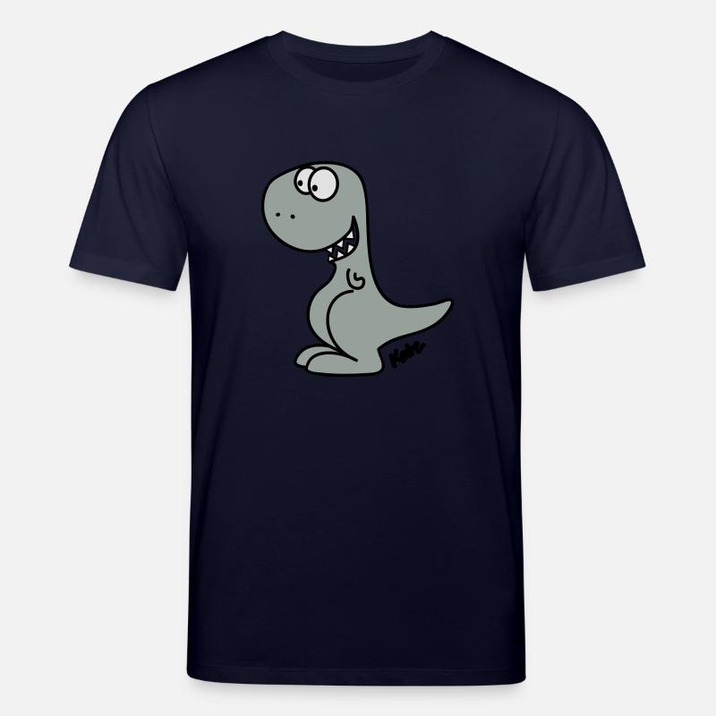 Dino (c) - Stanley/Stella Unisex Bio-T-Shirt CREATOR  - Navy