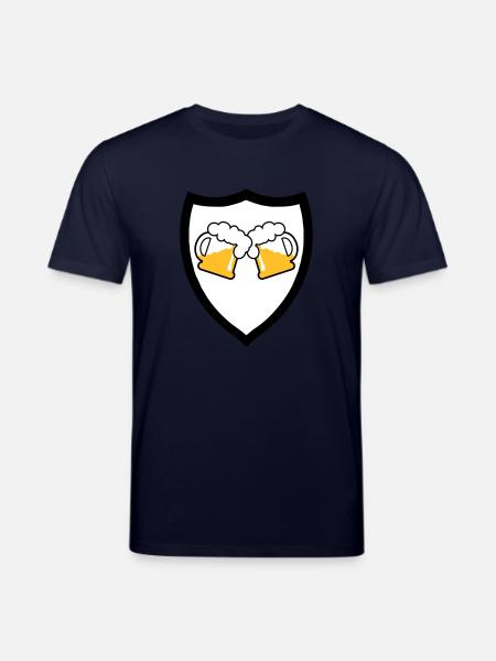 Bier Emblem 3c - Stanley/Stella Unisex Bio-T-Shirt CREATOR - Navy