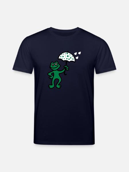 Weatherman - Rain - Stanley/Stella CREATOR Unisex Organic T-Shirt - navy