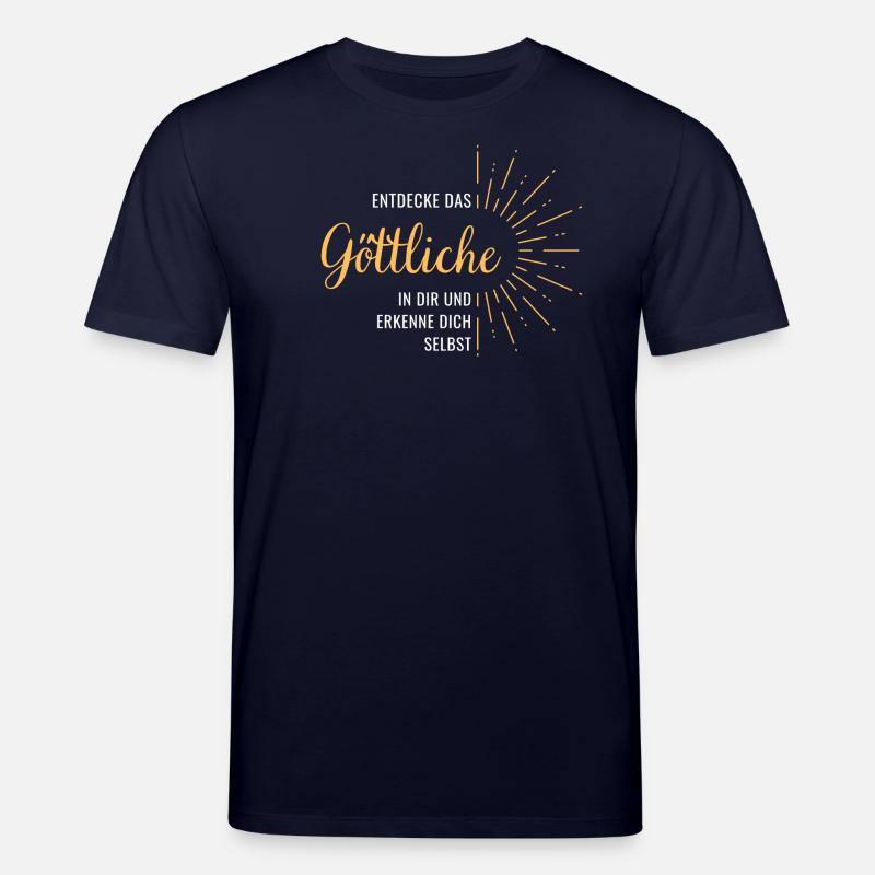 Das Göttliche in dir - Stanley/Stella Unisex Bio-T-Shirt CREATOR  - Navy