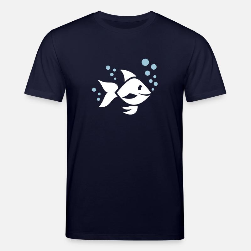 Fisch - Stanley/Stella Unisex Bio-T-Shirt CREATOR  - Navy