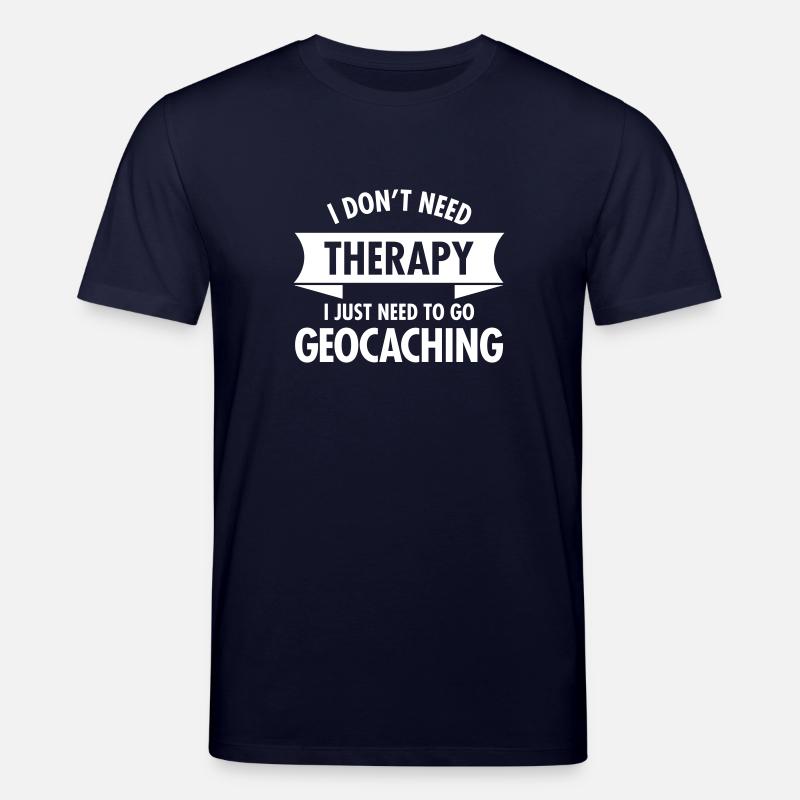 Therapy - Geocaching - Stanley/Stella Unisex Bio-T-Shirt CREATOR  - Navy