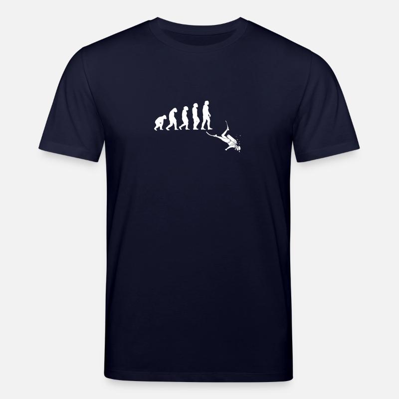 Taucher Evolution Tshirt - Stanley/Stella Unisex Bio-T-Shirt CREATOR - Navy