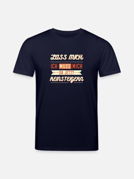 Lass mich - Stanley/Stella Unisex Bio-T-Shirt CREATOR  - Navy