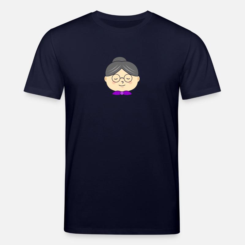 Oma Großmutter - Stanley/Stella Unisex Bio-T-Shirt CREATOR  - Navy