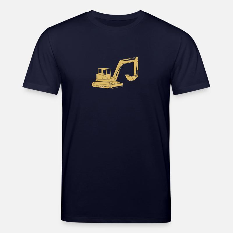 Baggerfahrer geschenkideen - Stanley/Stella Unisex Bio-T-Shirt CREATOR  - Navy