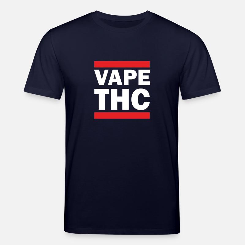 Vape THC Blanc - T-shirt bio CREATOR Stanley/Stella Unisexe - marine