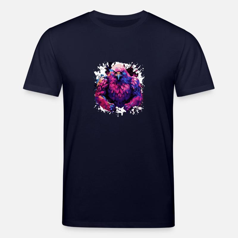 Muscles de musculation Eagle - T-shirt bio CREATOR Stanley/Stella Unisexe - marine