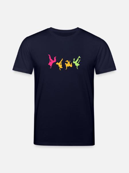 Break Dance Hip-Hop-danseur16 - Stanley/Stella Unisex Bio-T-Shirt CREATOR  - Navy