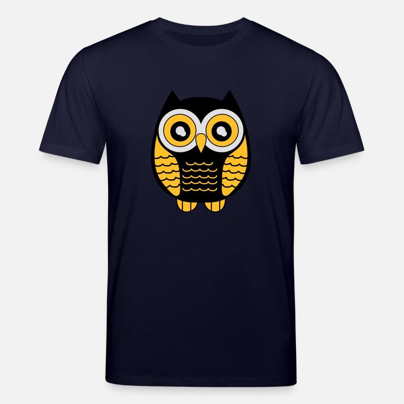 eule_02 - Stanley/Stella Unisex Bio-T-Shirt CREATOR  - Navy