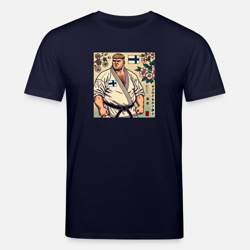 Finnisches Karate MASTER - Stanley/Stella Unisex Bio-T-Shirt CREATOR  - Navy