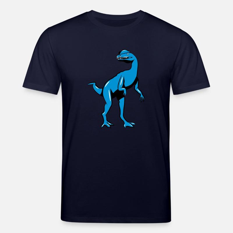 Saurier dinosaurier Dilophosaurus - Stanley/Stella Unisex Bio-T-Shirt CREATOR  - Navy