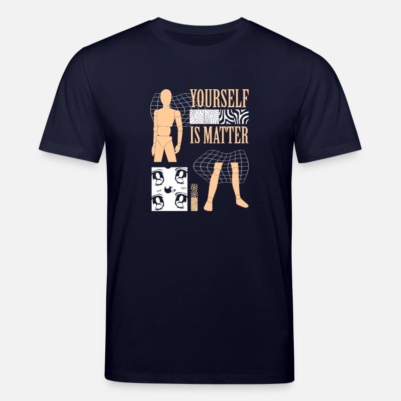 Vous-même, c’est la matière - T-shirt bio CREATOR Stanley/Stella Unisexe - marine