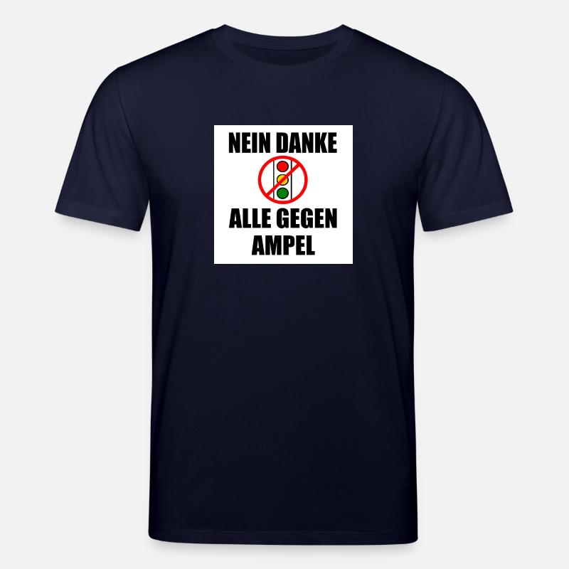 Nein danke ampel - Stanley/Stella Unisex Bio-T-Shirt CREATOR  - Navy