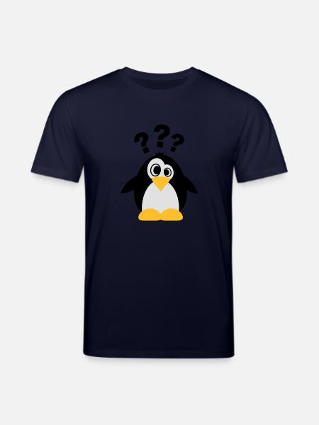 Dummer Pinguin - Stanley/Stella Unisex Bio-T-Shirt CREATOR - Navy
