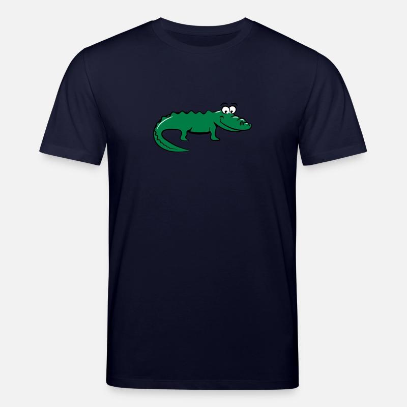 Crocodile douce aimante - T-shirt bio CREATOR Stanley/Stella Unisexe - marine