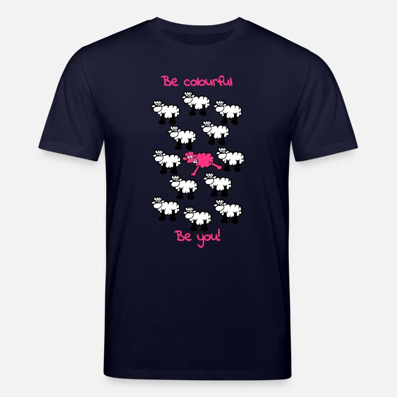 be different - be colourful - Stanley/Stella Unisex Bio-T-Shirt CREATOR  - Navy