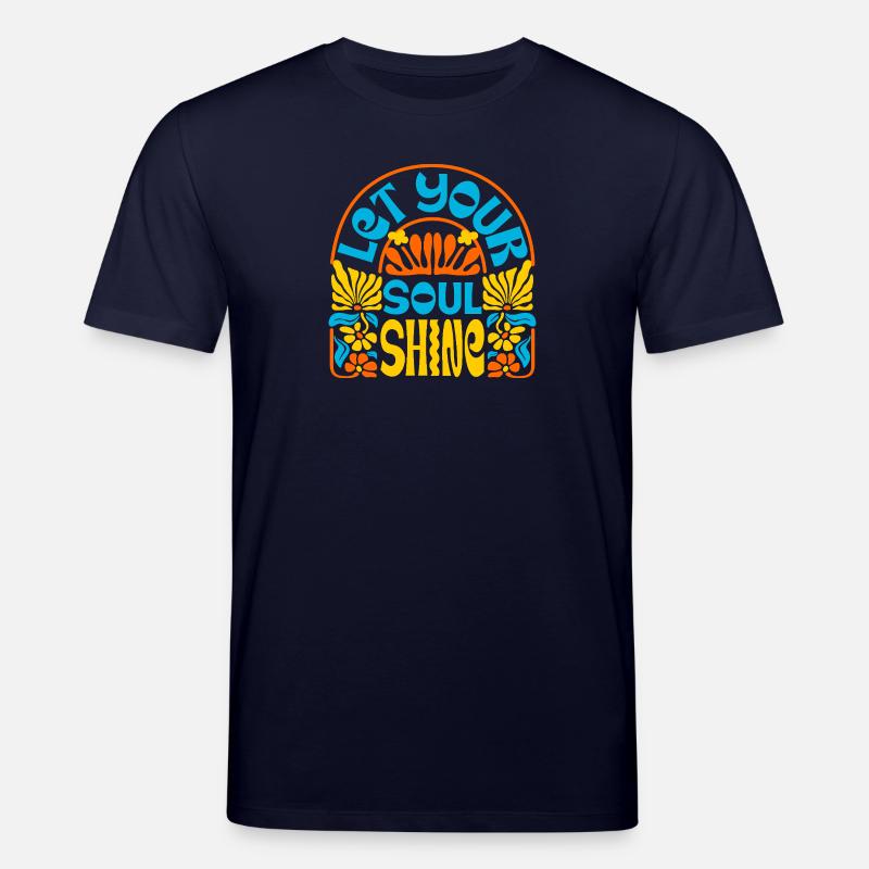 Sommerliche retro-kunst - Stanley/Stella Unisex Bio-T-Shirt CREATOR  - Navy