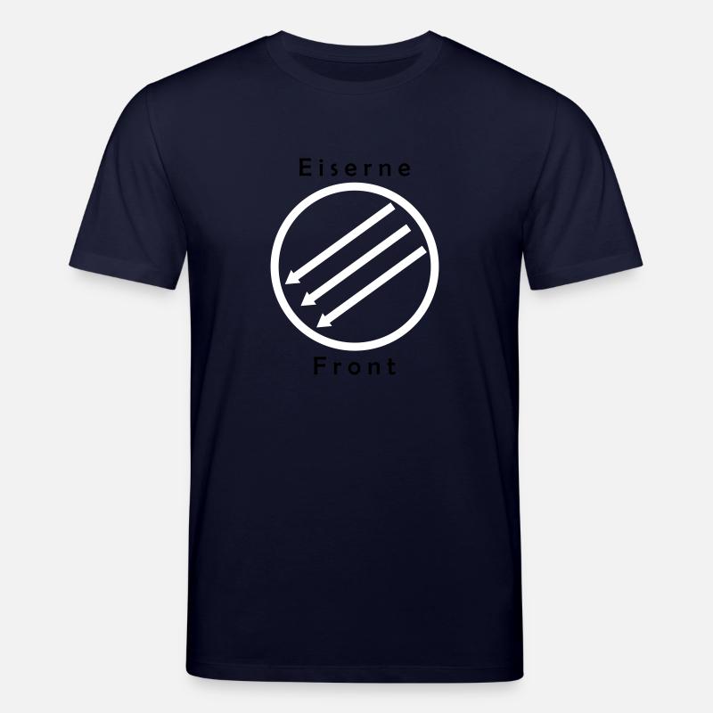 Eiserne Front - Drei Pfeile - Stanley/Stella CREATOR Unisex Organic T-Shirt - navy